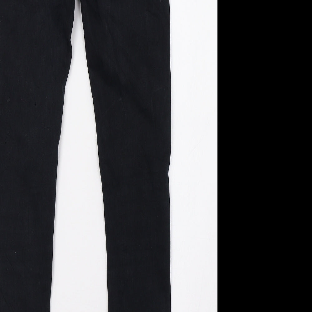IRO Womens Black  Denim Skinny Jeans Size 6 L32 in