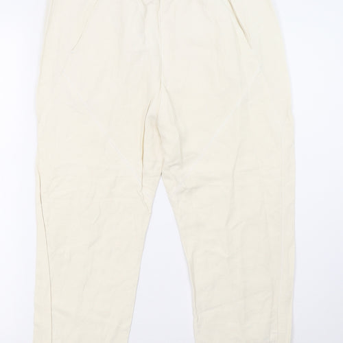 whiite Womens White   Trousers  Size 10 L26 in