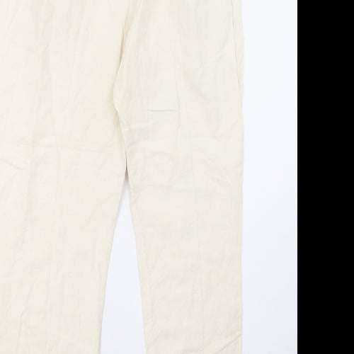 whiite Womens White   Trousers  Size 10 L26 in