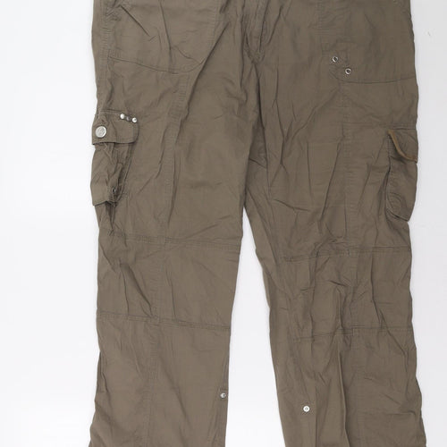 Preworn Womens Brown   Trousers  Size 24 L32 in