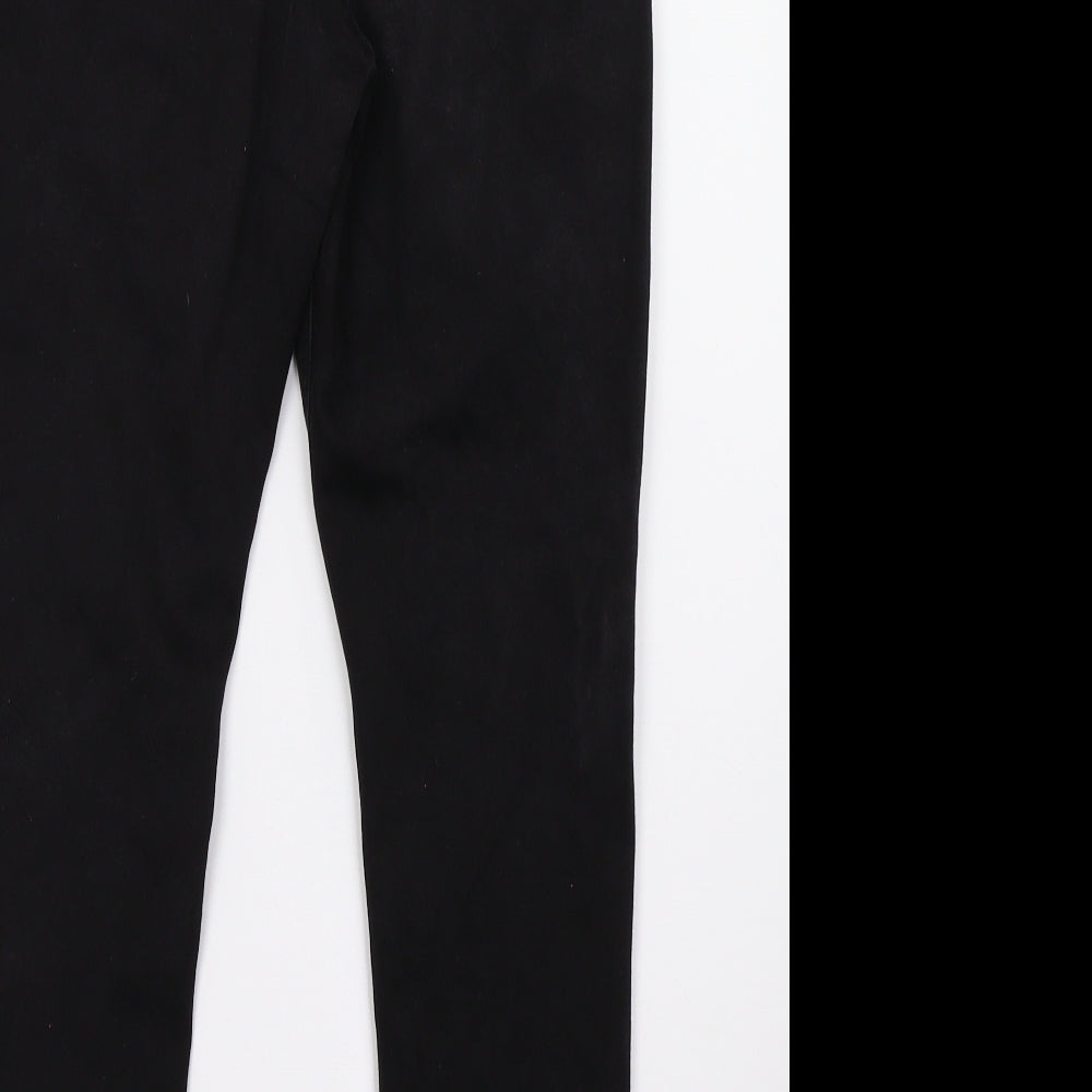 Marks and Spencer Womens Black  Denim Skinny Jeans Size 14 L29 in
