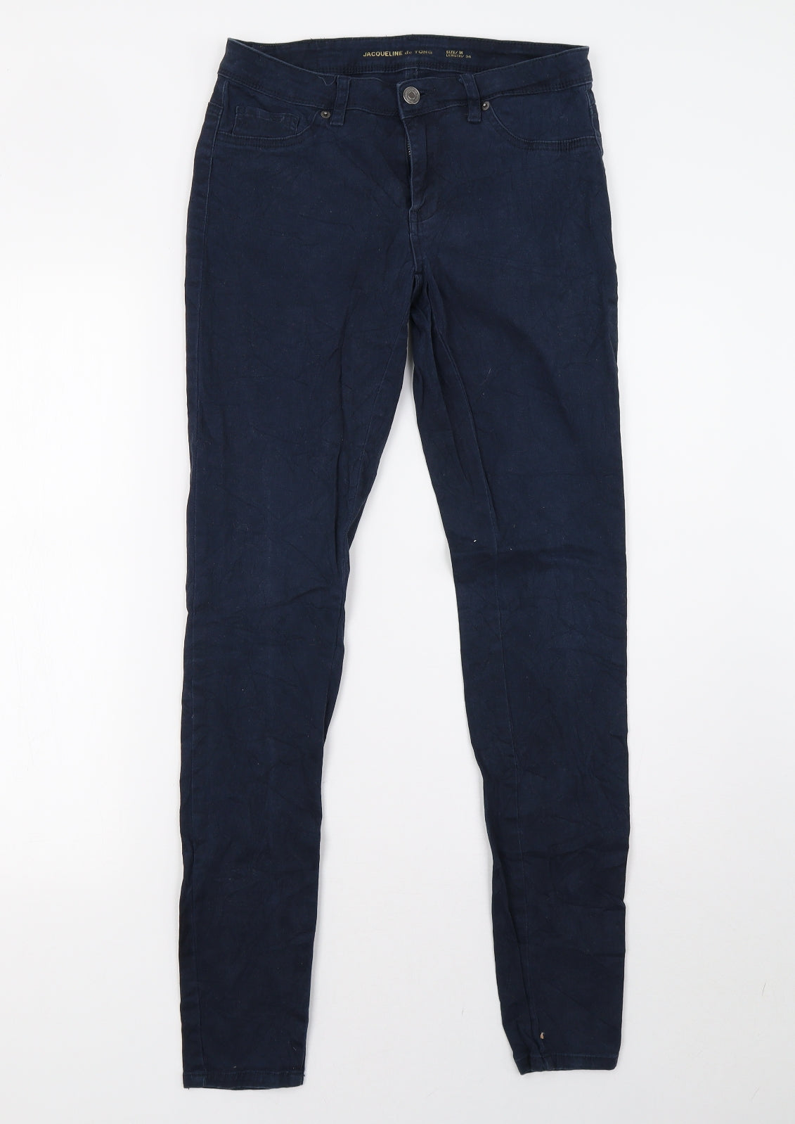 jaqueline deyong Womens Blue   Trousers  Size M L33 in