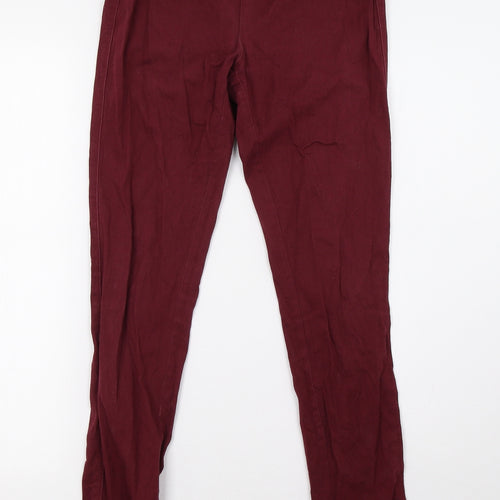 Only Womens Purple  Denim Jegging Trousers Size 8 L29 in
