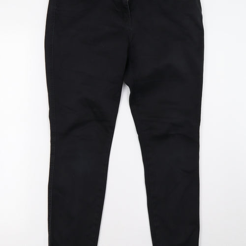 Sainsburys Womens Black  Denim Skinny Jeans Size 12 L29 in