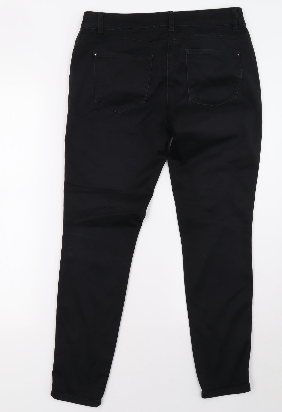 Sainsburys Womens Black  Denim Skinny Jeans Size 12 L29 in