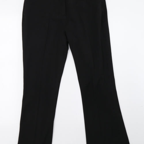 Marks and Spencer Womens Black   Trousers  Size 12 L29 in