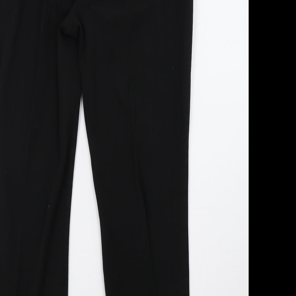 Marks and Spencer Womens Black   Trousers  Size 12 L29 in