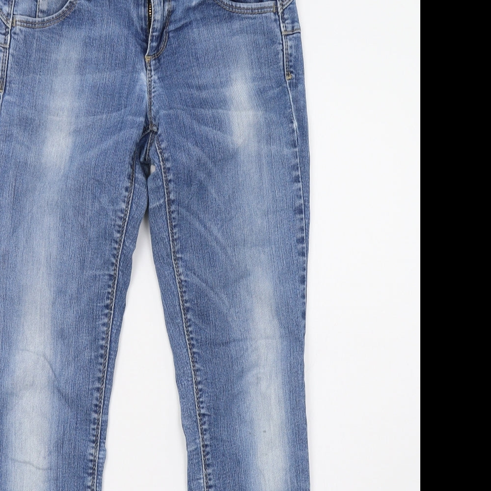 bennetton Womens Blue  Denim Skinny Jeans Size 29 L29 in