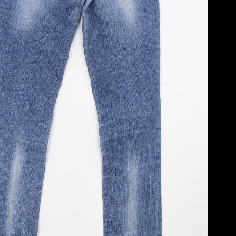 bennetton Womens Blue  Denim Skinny Jeans Size 29 L29 in