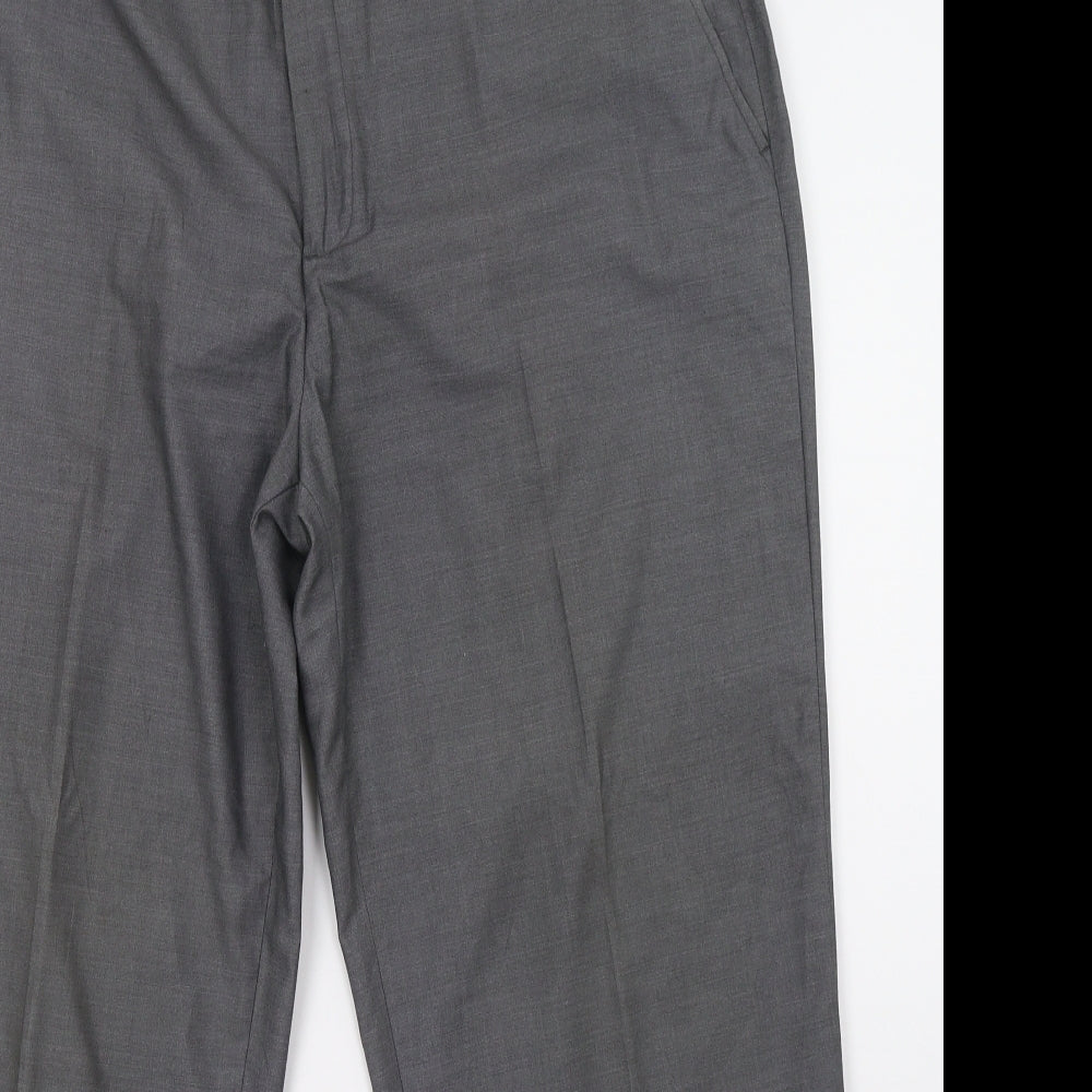 maldini Mens Grey   Trousers  Size 38 L30 in