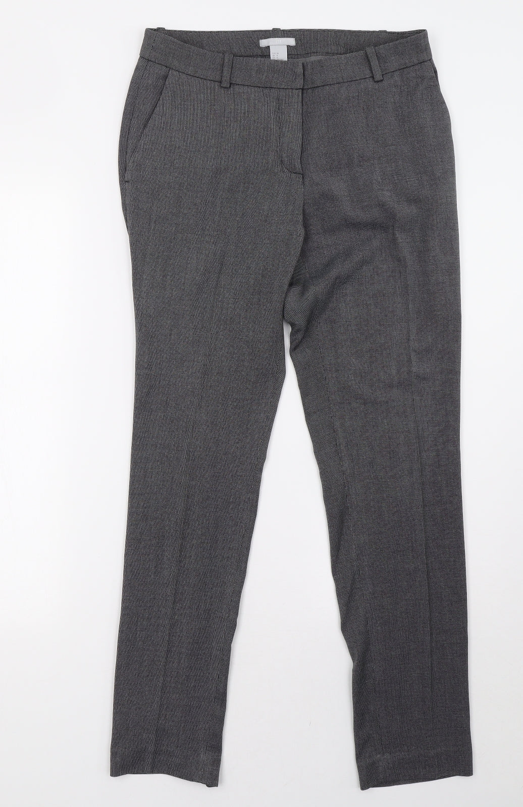 H&M Womens Grey   Trousers  Size 10 L31 in