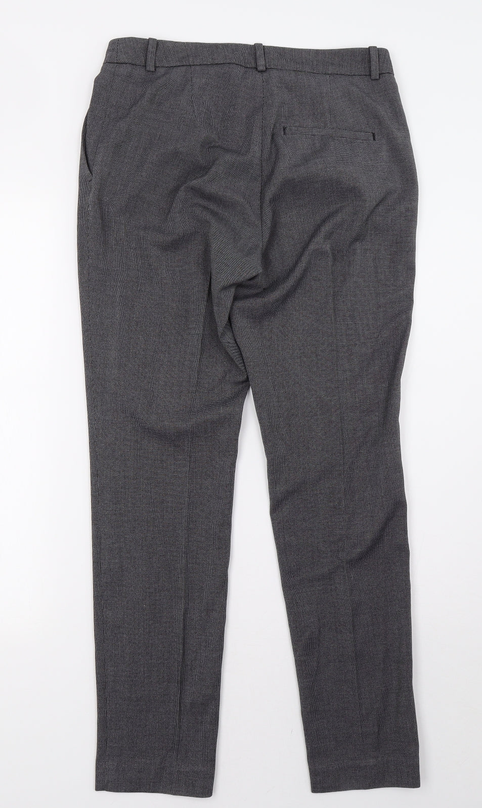 H&M Womens Grey   Trousers  Size 10 L31 in