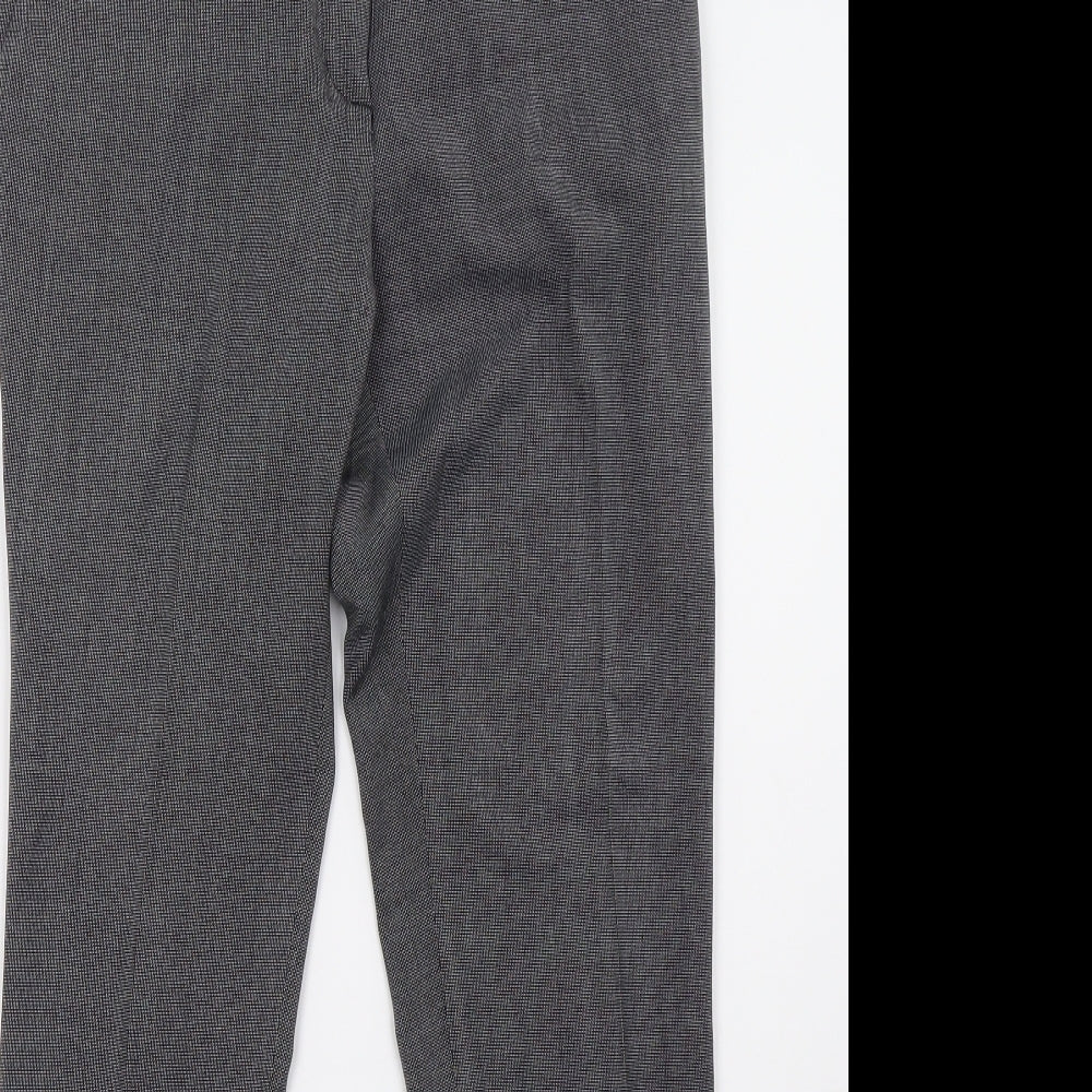 H&M Womens Grey   Trousers  Size 10 L31 in