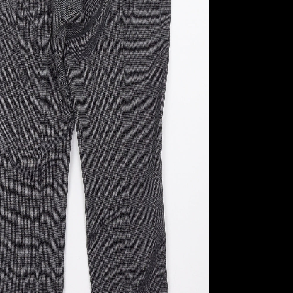 H&M Womens Grey   Trousers  Size 10 L31 in