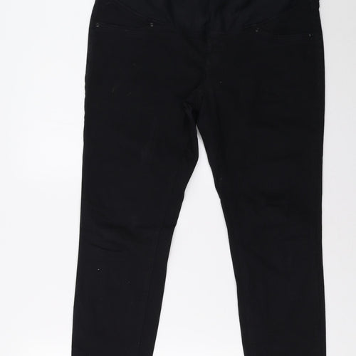 H&M Womens Black  Denim Skinny Jeans Size M L30 in
