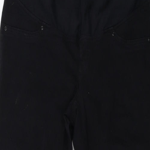 H&M Womens Black  Denim Skinny Jeans Size M L30 in