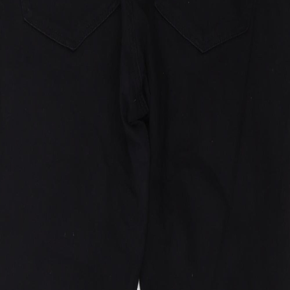 H&M Womens Black  Denim Skinny Jeans Size M L30 in
