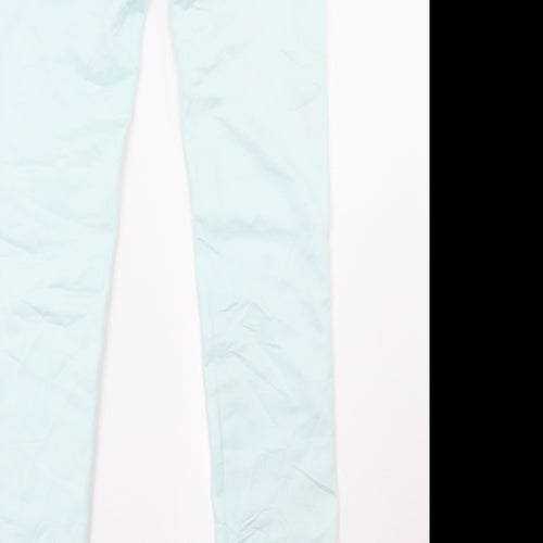 by sasha Womens Green  Denim Straight Jeans Size 8 L32 in