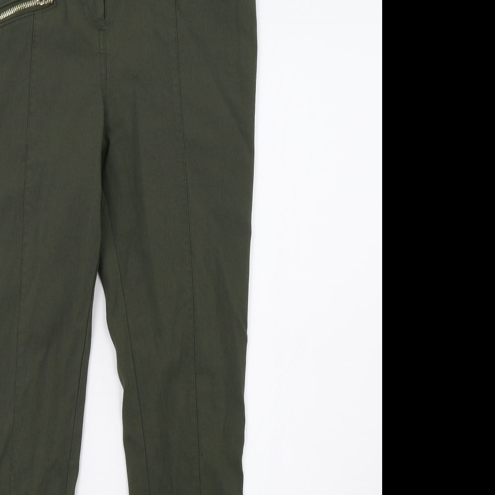 Primark Womens Green   Trousers  Size 10 L29 in