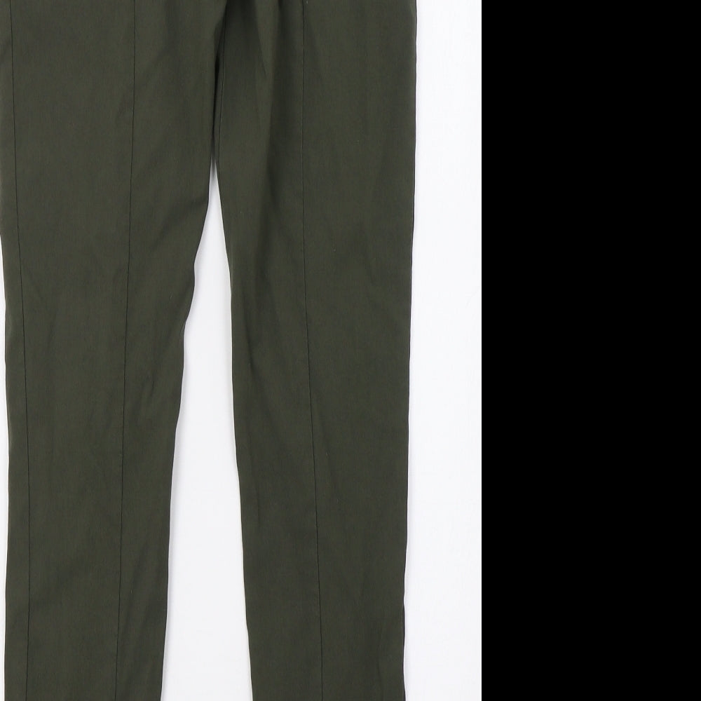 Primark Womens Green   Trousers  Size 10 L29 in