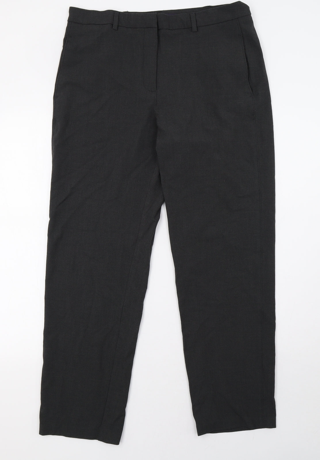 Marks and Spencer Womens Grey   Trousers  Size 14 L30 in