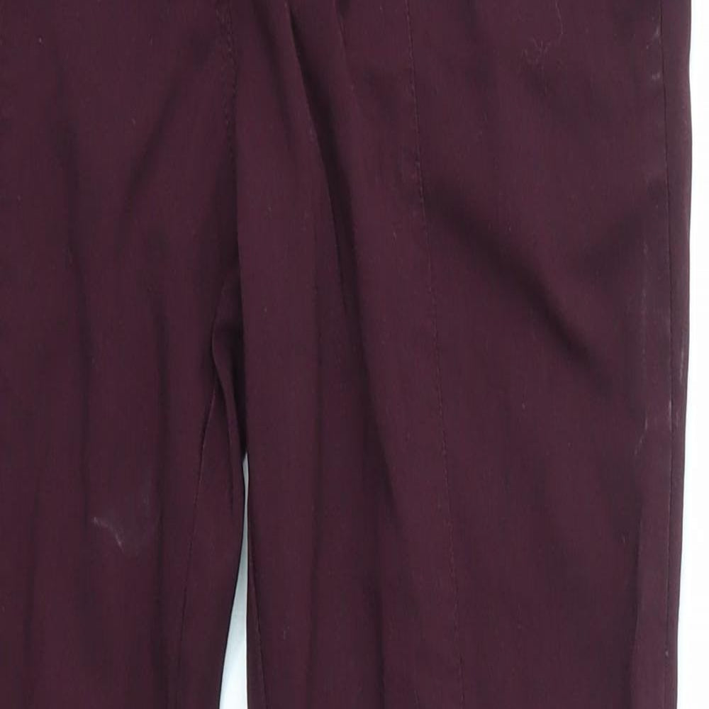 Primark Womens Purple   Trousers  Size 10 L26 in