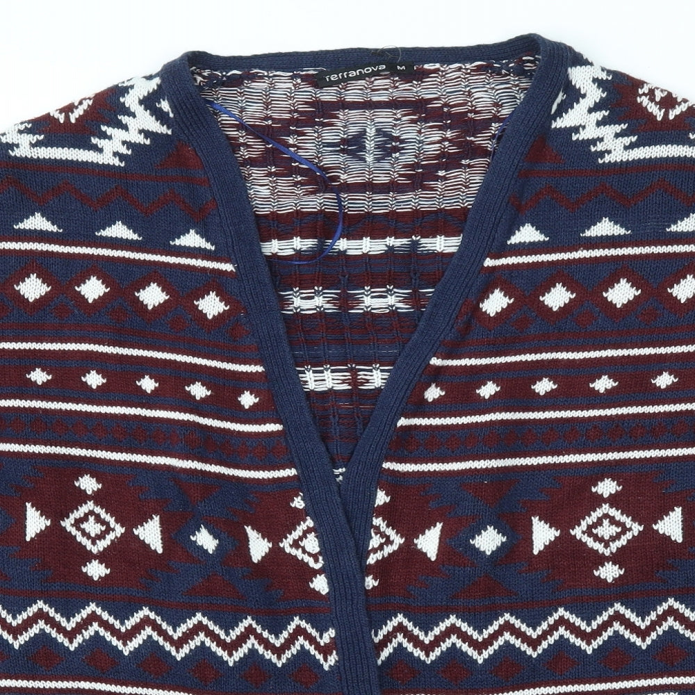 RERRANOVA Womens Multicoloured   Cardigan Jumper Size M  - festive christmas