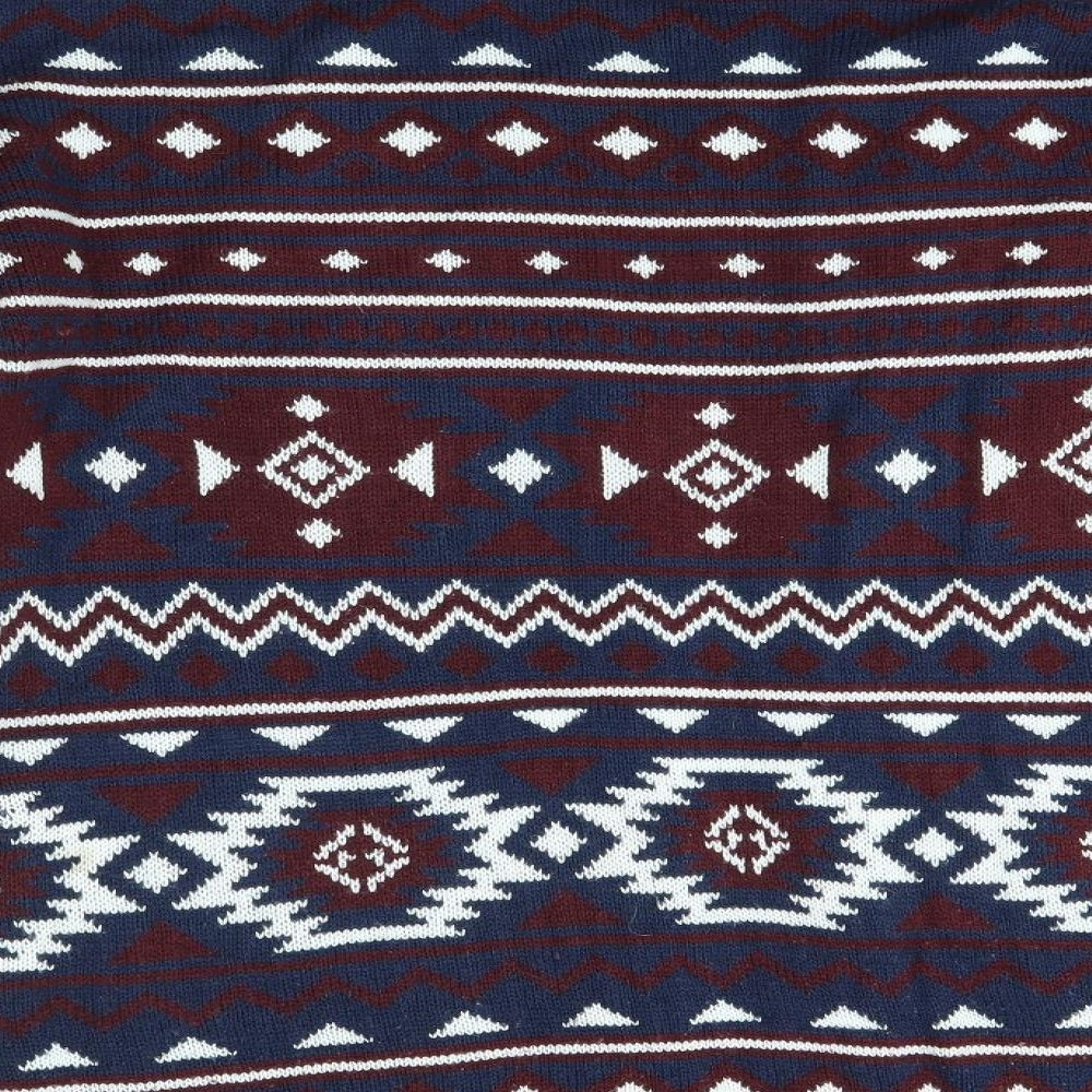 RERRANOVA Womens Multicoloured   Cardigan Jumper Size M  - festive christmas