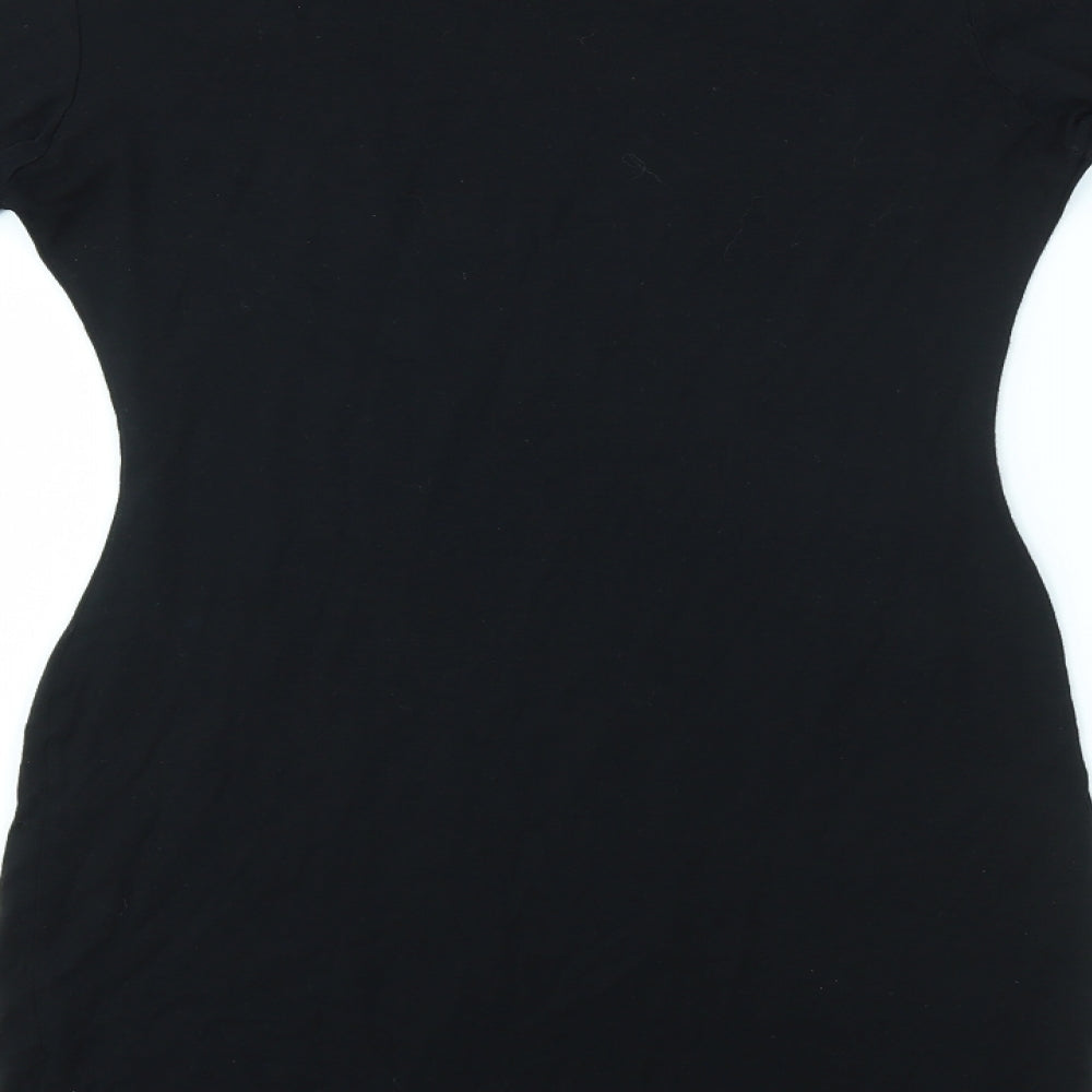 PRETTYLITTLETHING Womens Black   Jacket Dress  Size 8