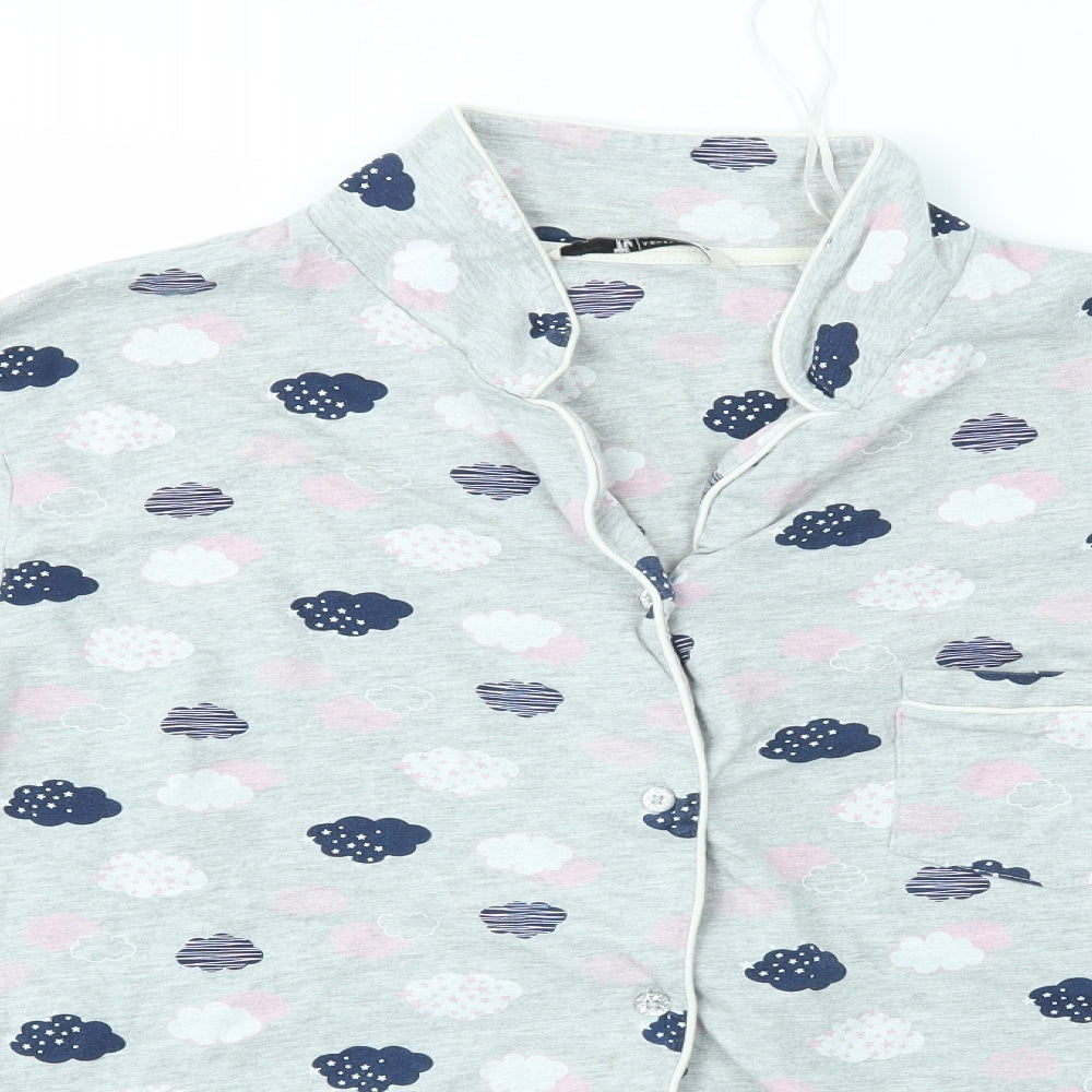 TU Womens Multicoloured Solid  Top Pyjama Top Size 18