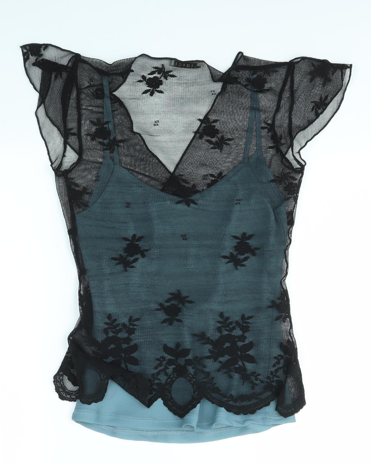 George Womens Multicoloured   Basic Blouse Size 8