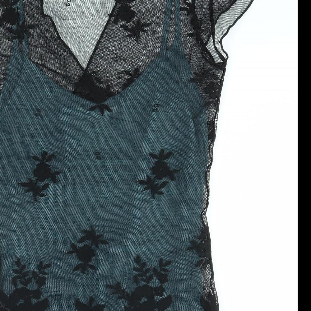 George Womens Multicoloured   Basic Blouse Size 8