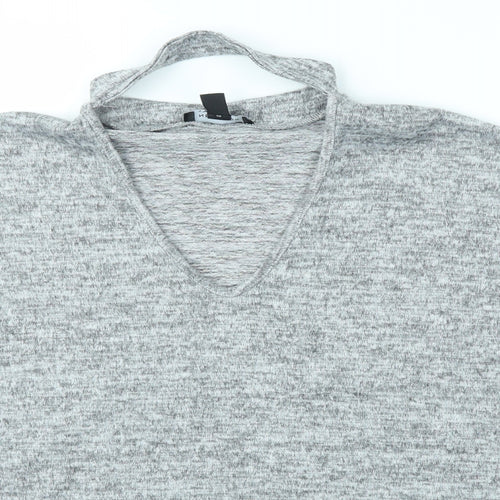 New Look Womens Grey   Basic Blouse Size S