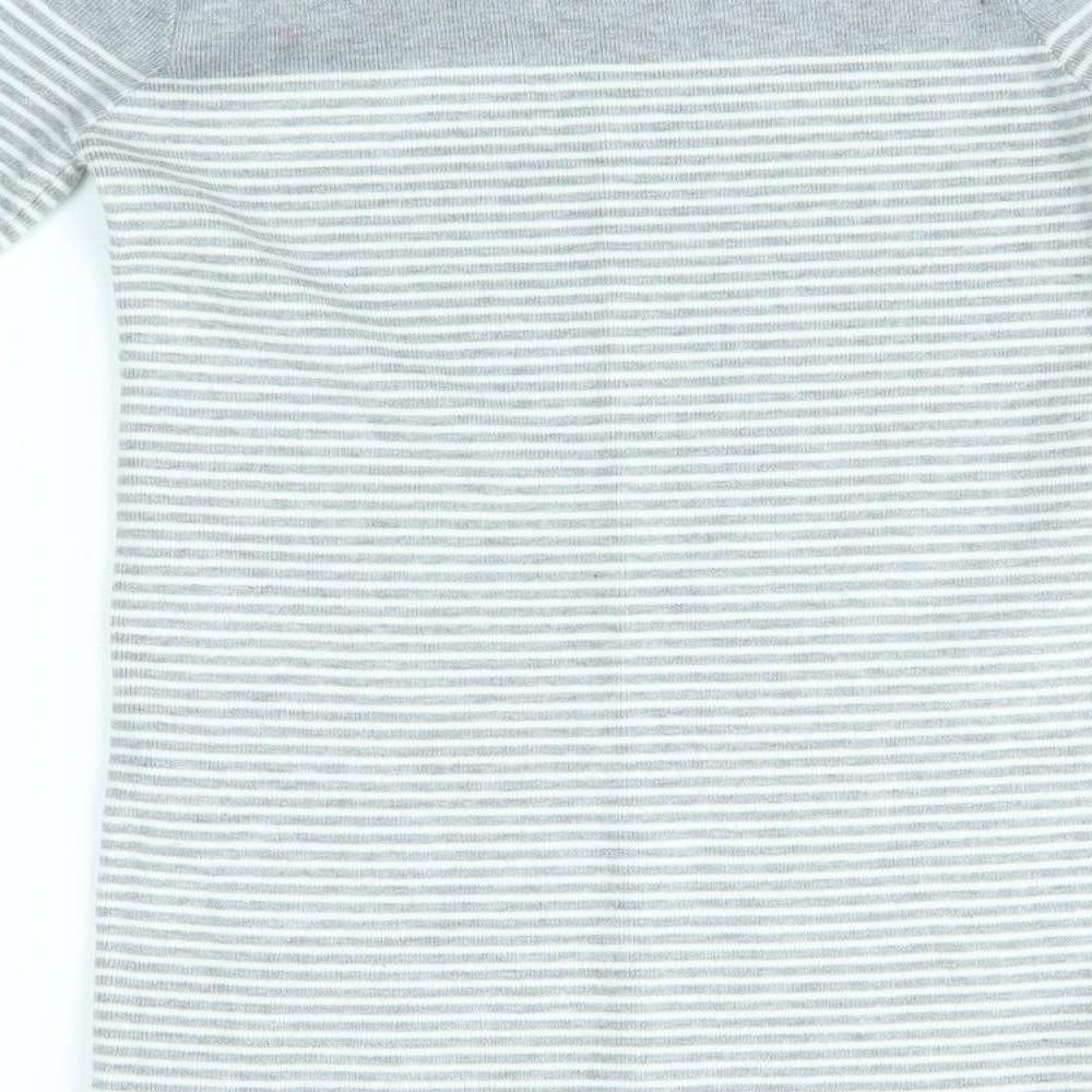 Primark Womens Grey Striped  Jumper Dress  Size 6