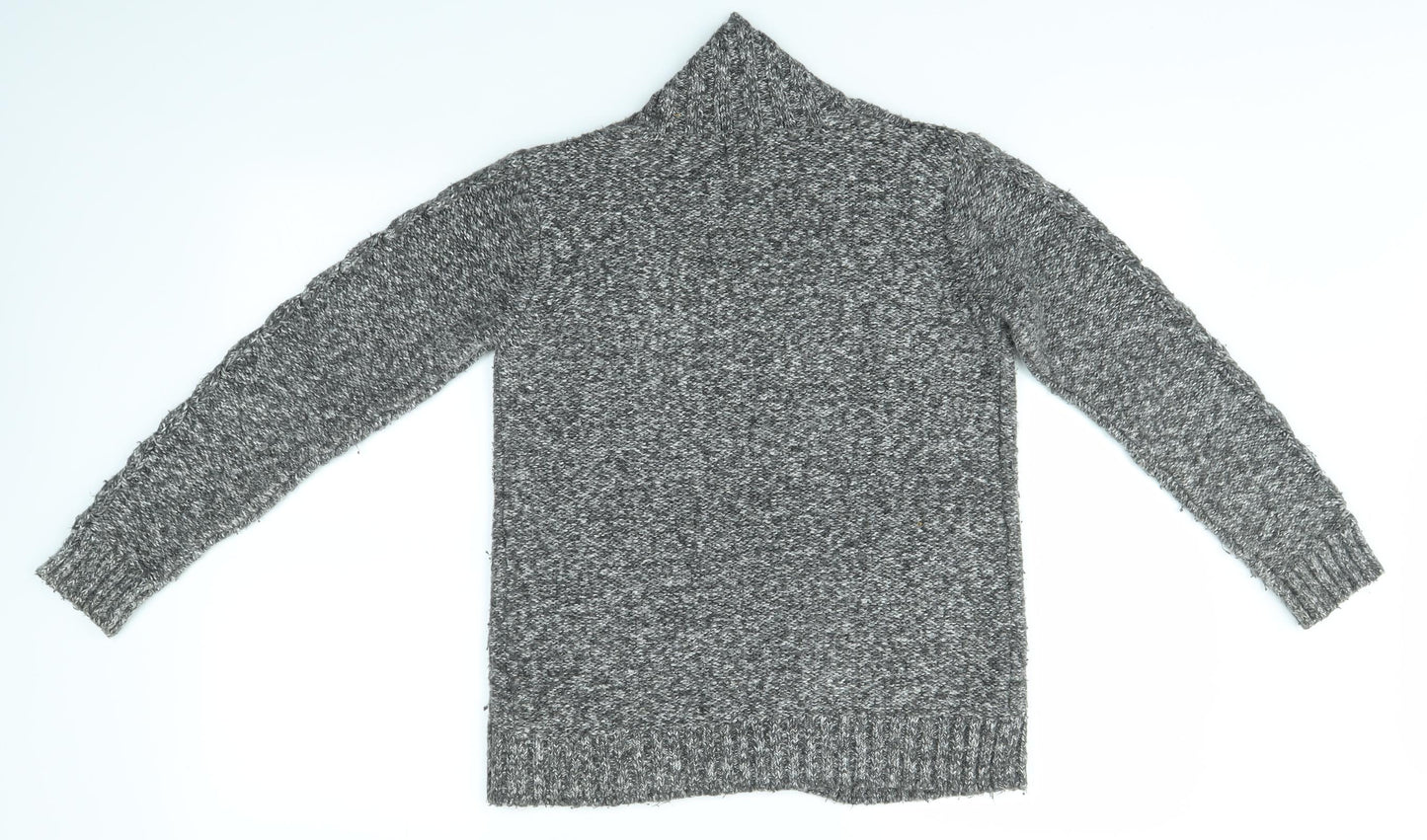 F&F Girls Grey   Cardigan Jumper Size 12-13 Years