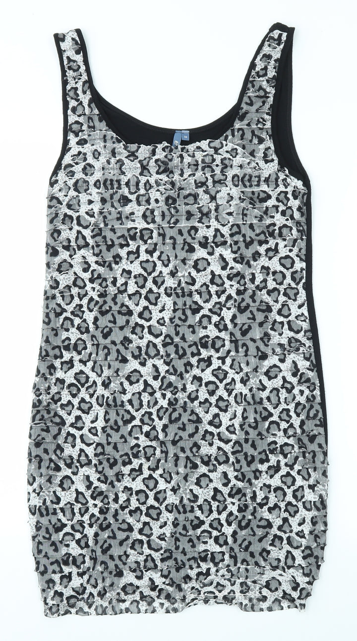 EVIE Womens Multicoloured Bodycon Size 10