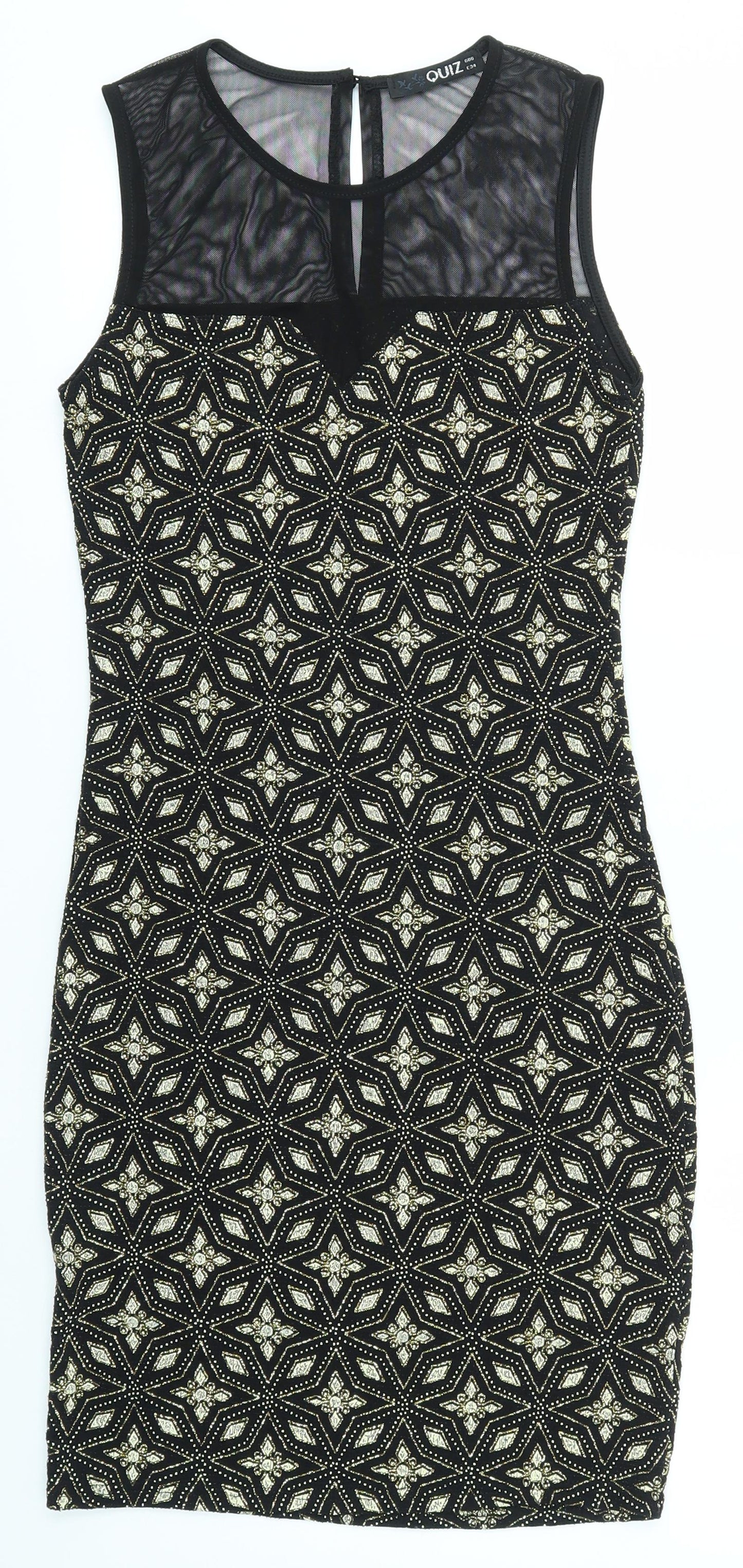 Quiz Womens Multicoloured   Bodycon  Size 6