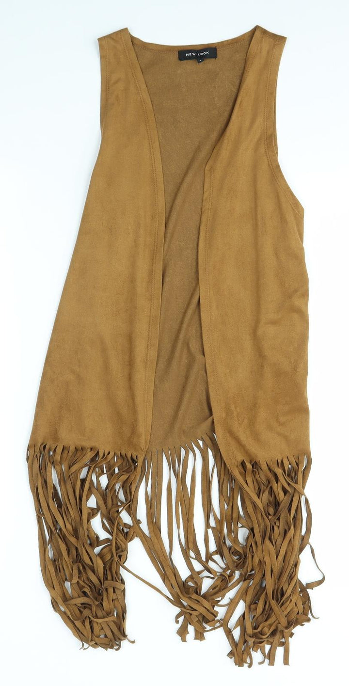 New Look Womens Brown   Cardigan Jumper Size S