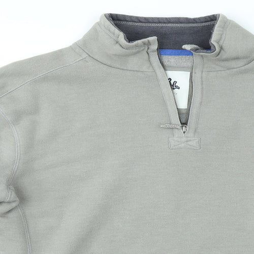 Weird Fish Mens Grey   Pullover Jumper Size M