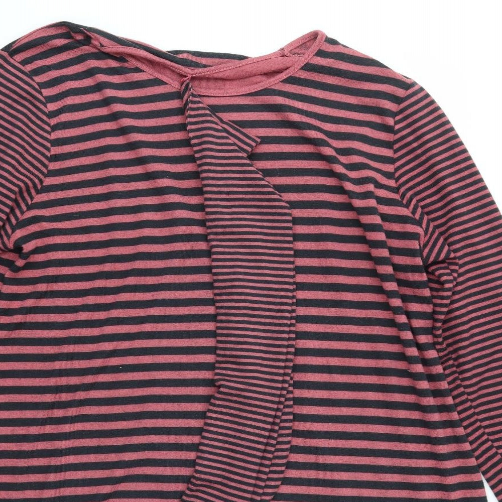 TIGI Womens Multicoloured Striped  Pullover Jumper Size 22