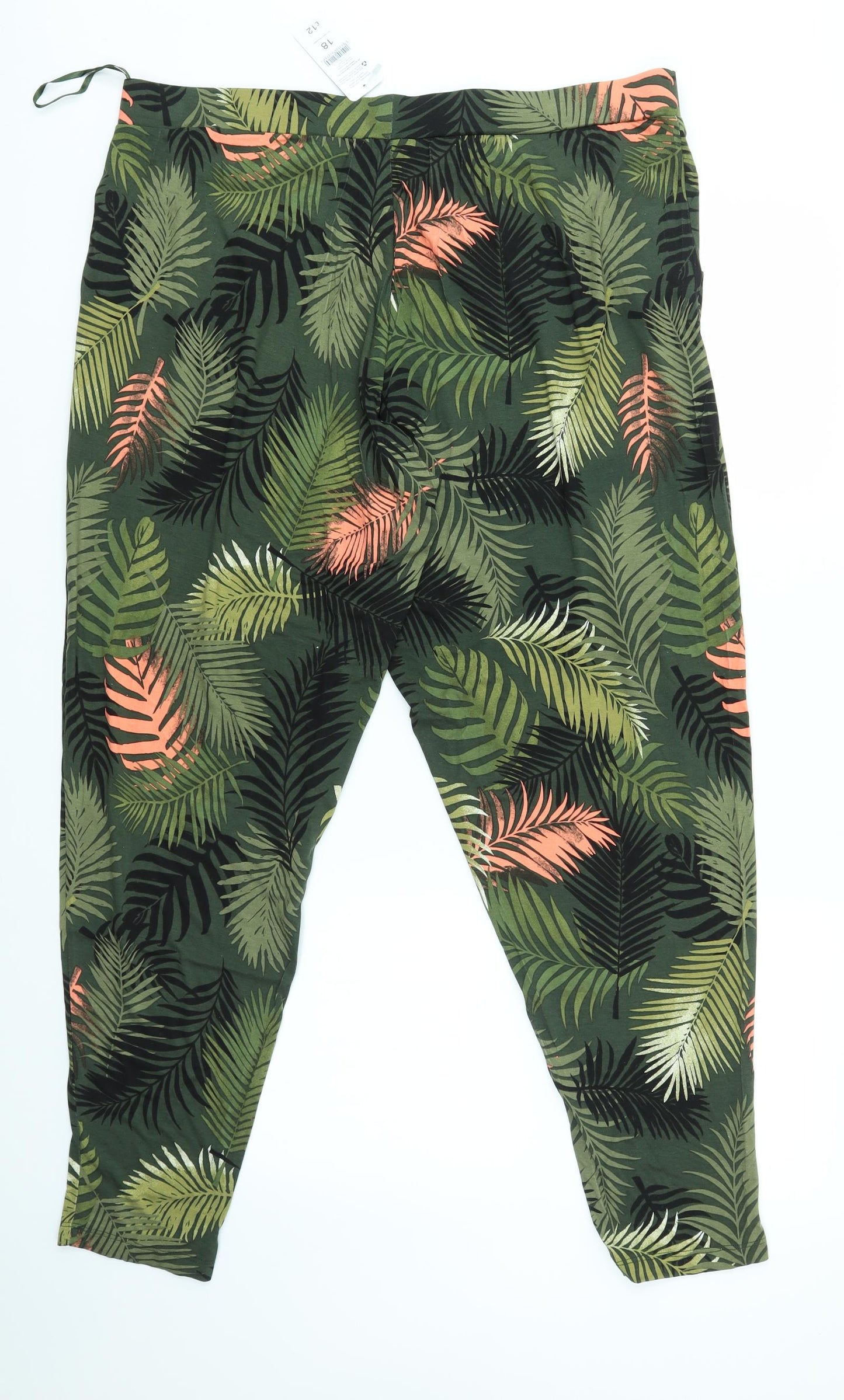 Nutmeg Womens Multicoloured   Sweatpants Trousers Size 18 L29 in