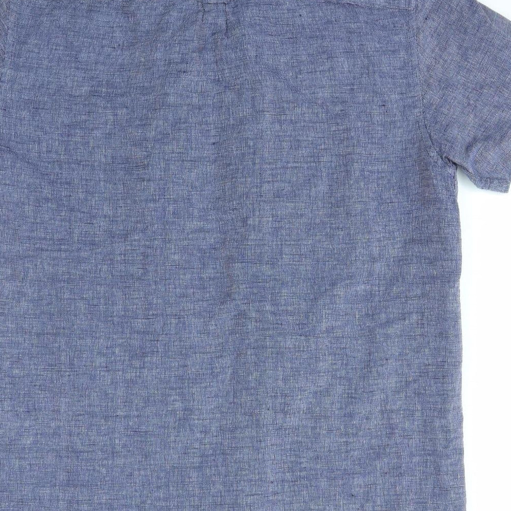 Cedar Wood State Mens Blue    Button-Up Size L
