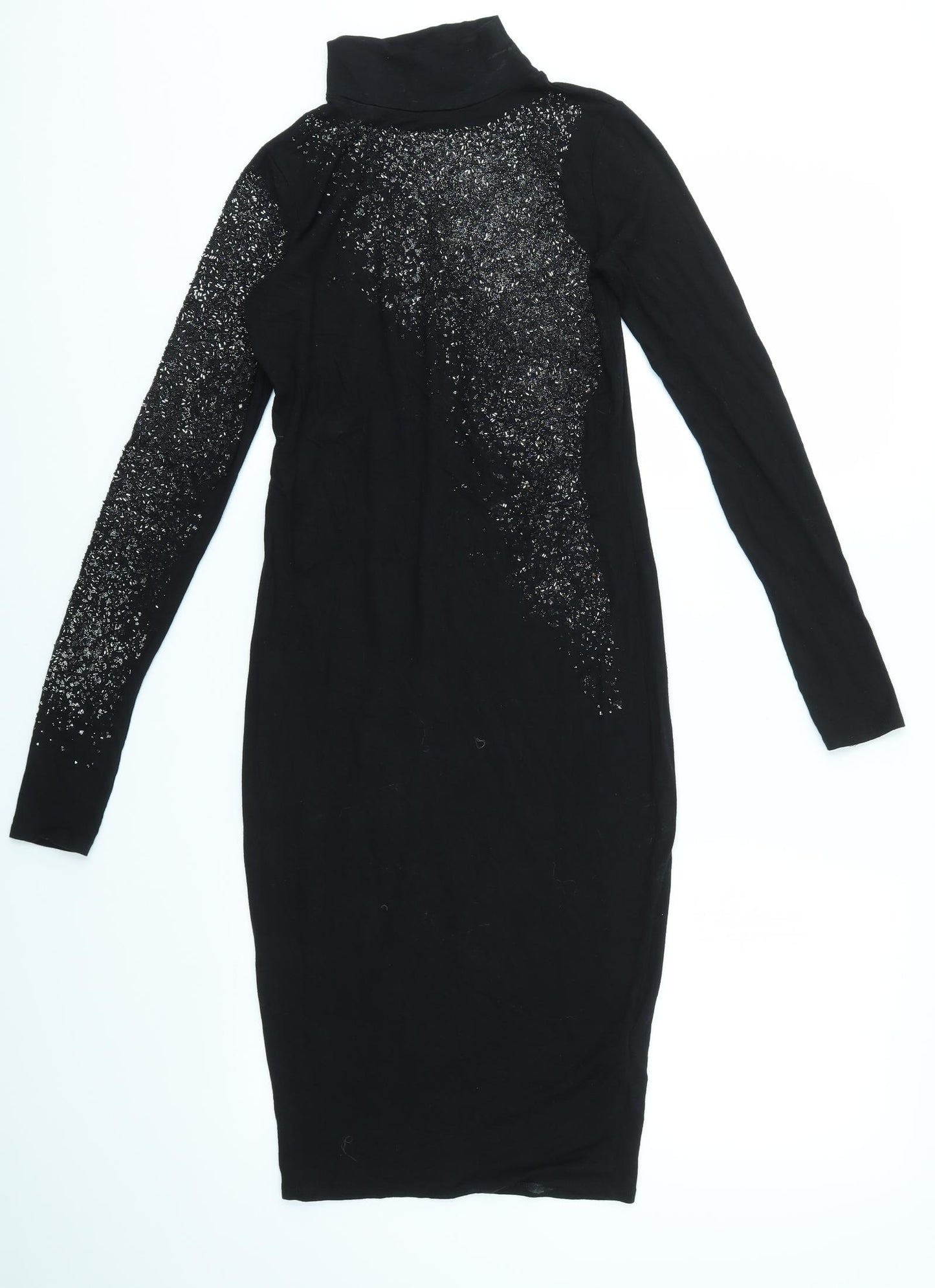 ASOS Womens Black   Bodycon  Size 8