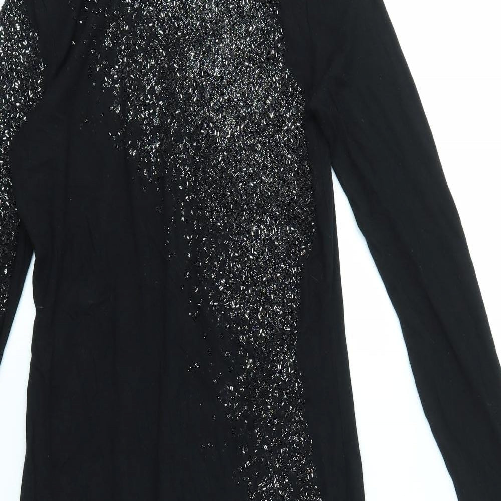 ASOS Womens Black   Bodycon  Size 8