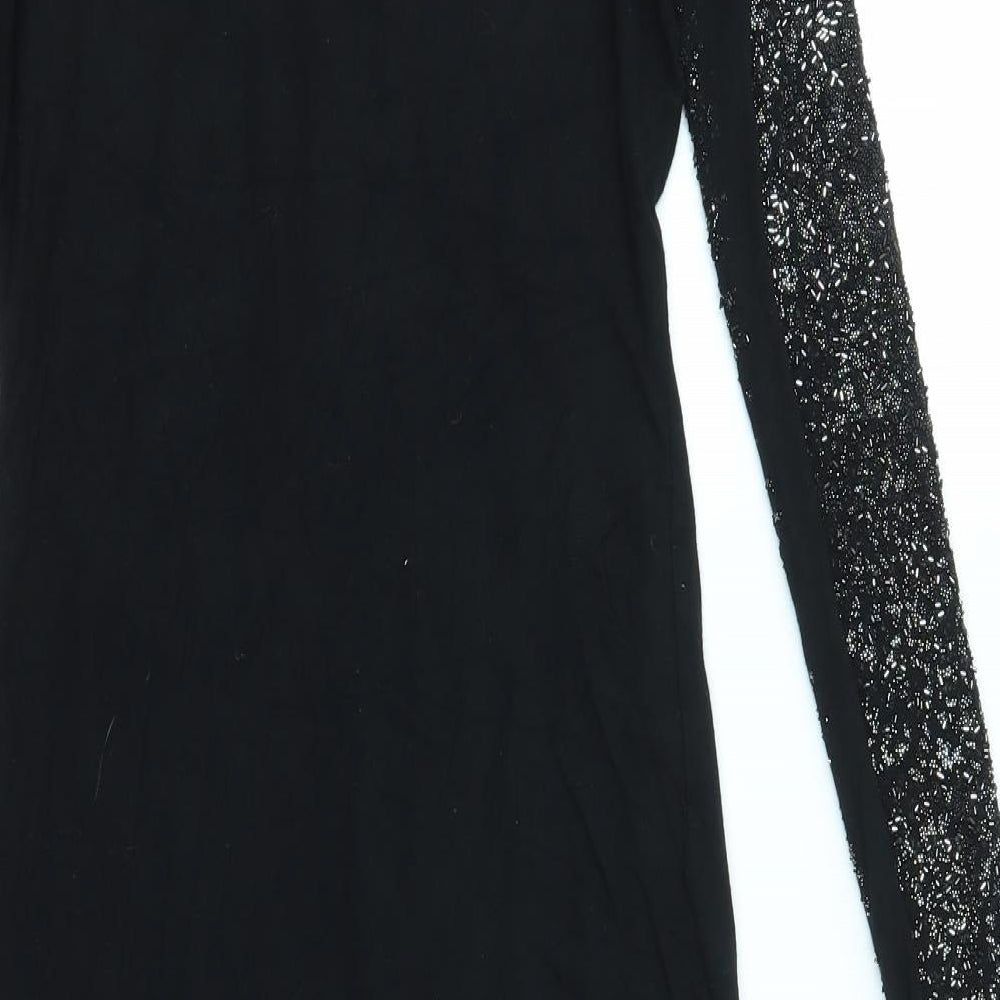 ASOS Womens Black   Bodycon  Size 8