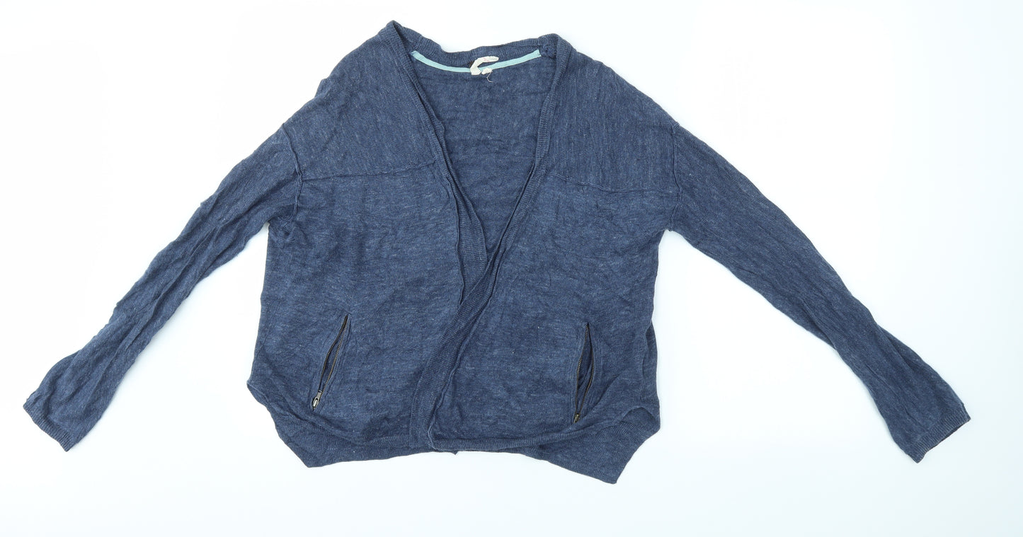 White Stuff Womens Blue   Cardigan Jumper Size 10