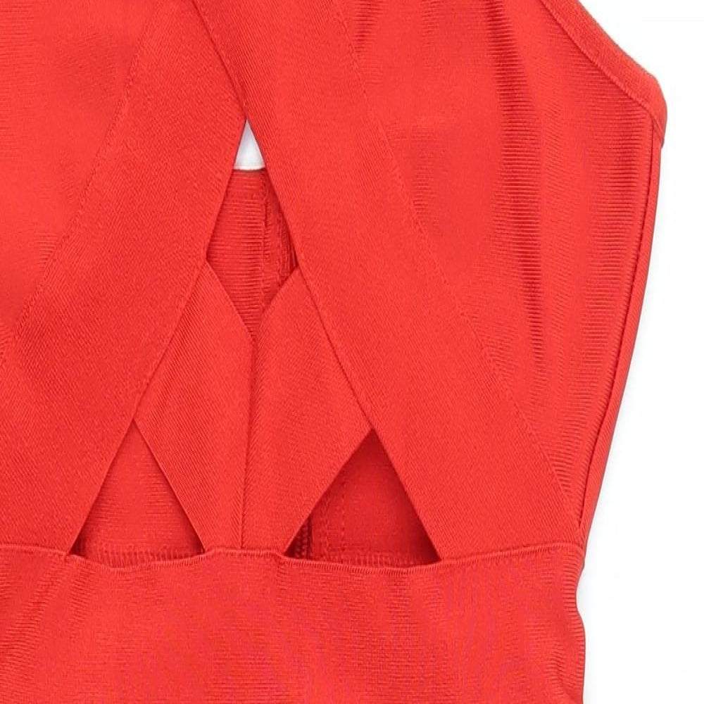 LOVE AND OTHER THINGS Womens Red   Bodycon  Size 6