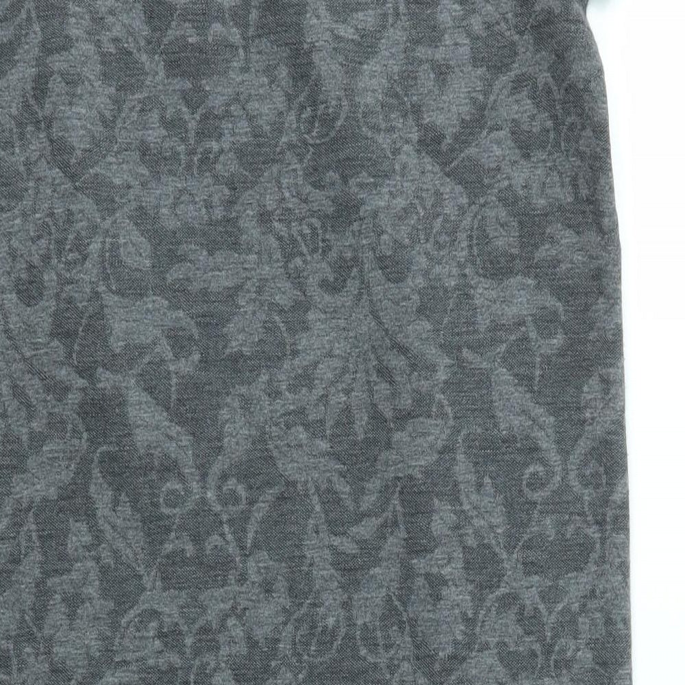 George Womens Grey   T-Shirt Dress  Size 10
