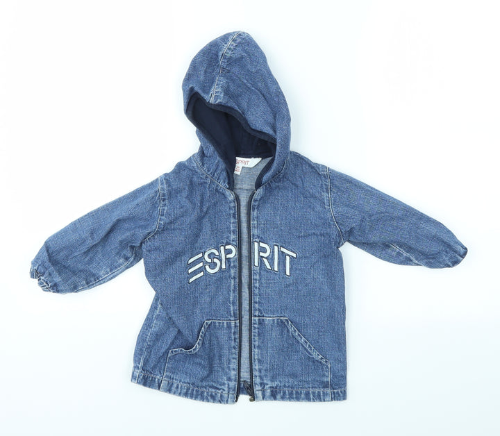 Esprit Baby Blue Full Zip Jumper Size 18-24 Months
