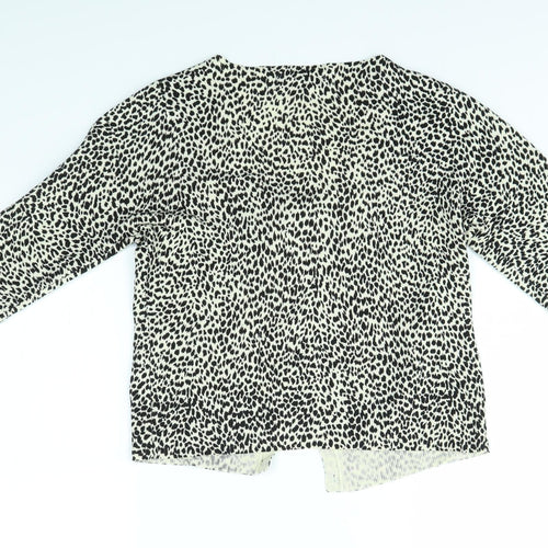 George Womens Multicoloured Animal Print  Cardigan Jumper Size 12